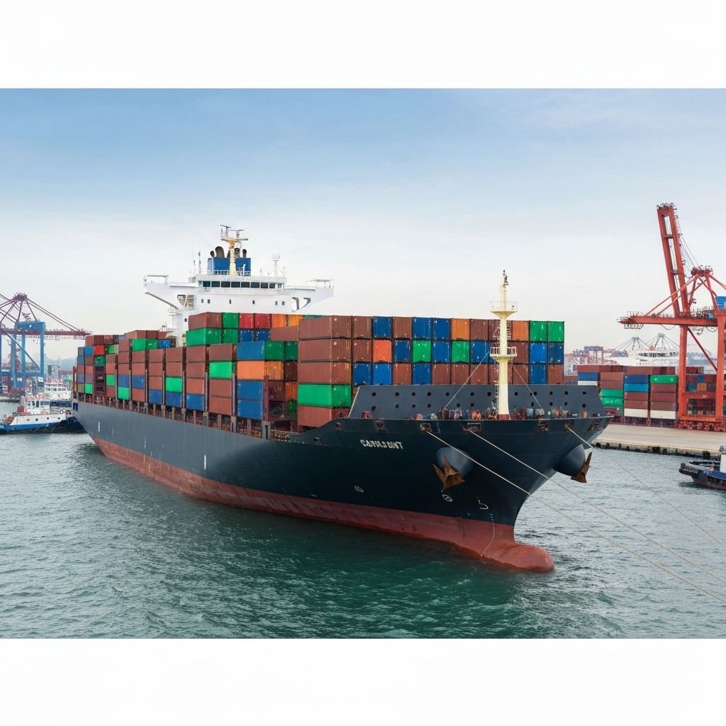 Worldwide spice export shipping