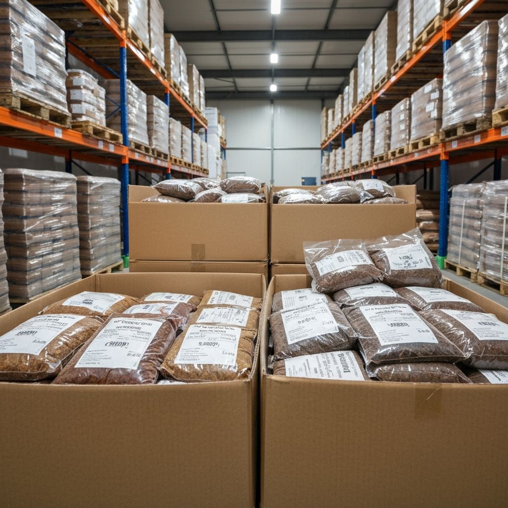 Export packaging for international shipping